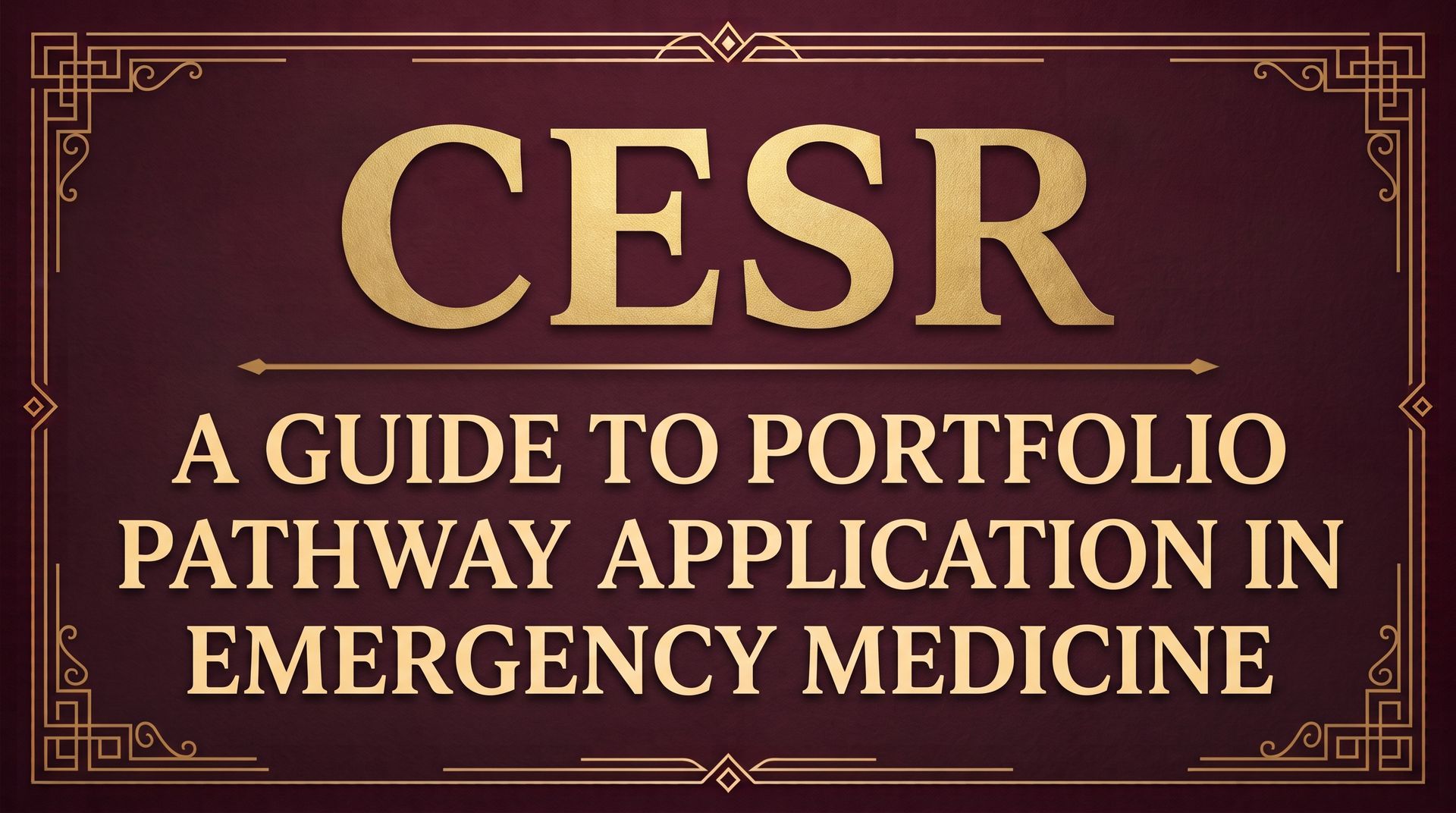 Avoiding the Roadblocks on your way to CESR